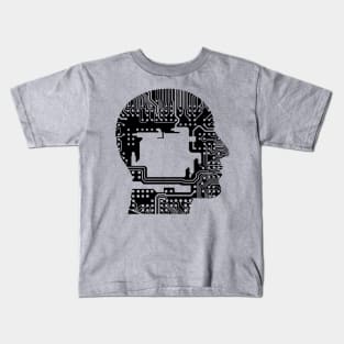Gears Computation Line Intelligence Kids T-Shirt